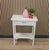 Long-Legged Dresser Sewing Table with White Shelf For Sale - Image 9 of 11