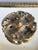 Antique Gilt Brass Acanthus Leaf Rosette Medallion Threaded Architectural Mount Finial For Sale - Image 10 of 10