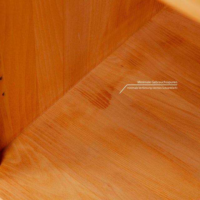 Wood Sideboard in Light Brown Wood with Drawers from Grüne Erde For Sale - Image 7 of 13
