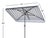 Contemporary Elsa 6.5x10 Rectangle Umbrella - Black/White For Sale - Image 3 of 4