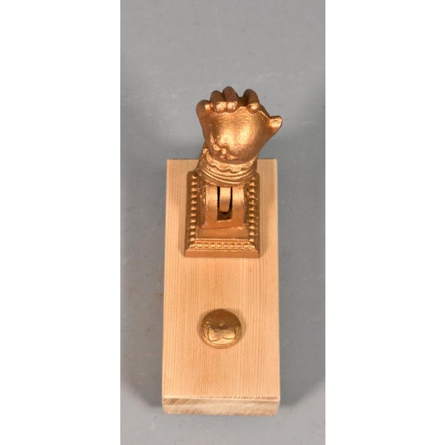 Hand of Fatima Door Knocker from Camion Frères For Sale - Image 9 of 14