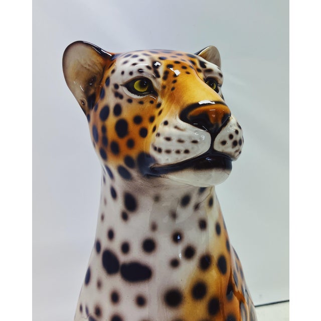 Not Yet Made - Made To Order Leopard Statue in Ceramic from Ceramiche Boxer For Sale - Image 5 of 11