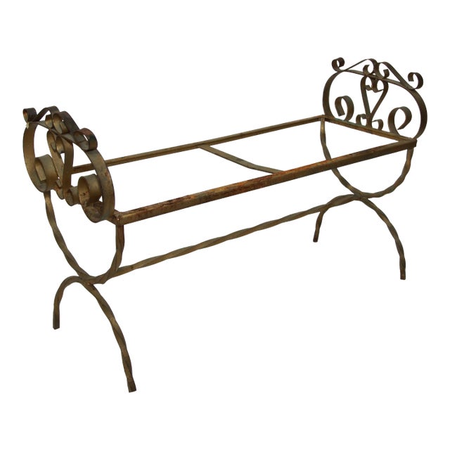 Mid 20th Century Garden Bench For Sale