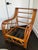 Mid-Century Vintage Bent Bamboo & Rattan Lounge Chair For Sale In Houston - Image 6 of 7