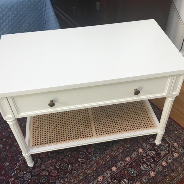 Serena & Lily Harbour Cane Collection Nightstand Chairish