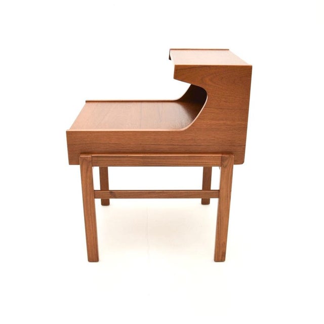 Wood Swedish Teak Side Table, 1960s For Sale - Image 7 of 10