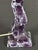 Postmodern French Zig Zag Faux Marble Table Lamp, 1980s For Sale - Image 4 of 12