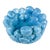 1970s Modern Pottery Aquamarine Art Sculpture Signed Erica For Sale