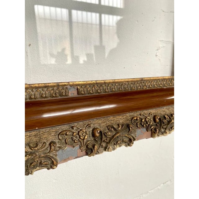 French Glass & Wood Frame For Sale - Image 5 of 9