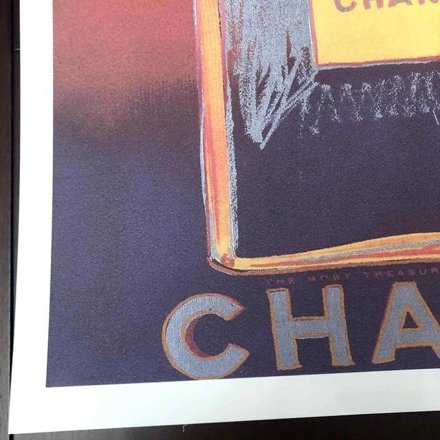 Lithograph "Chanel" Signed of the plate and numbered by hand Limited Edition of 500 pieces Each piece is individually...