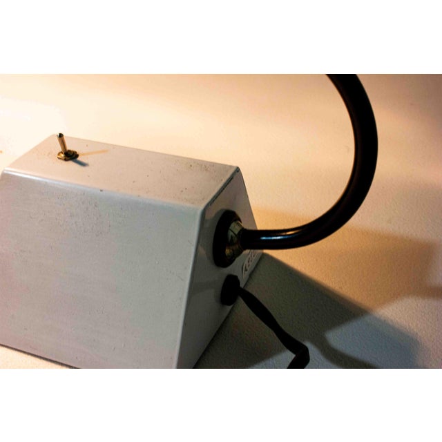 Functionalist Geometrical Desk Lamp, France, 1950s For Sale - Image 4 of 13