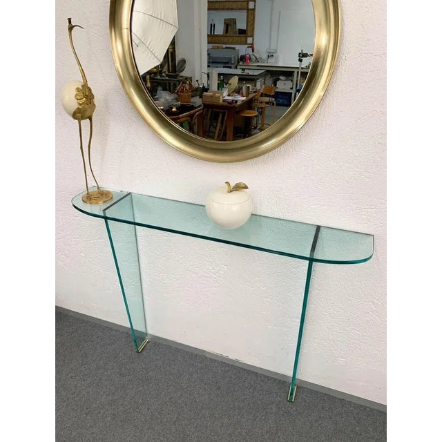 Mid-Century Italian Brass Narciso Mirror by Sergio Mazza for Artemide, 1960s For Sale - Image 15 of 18