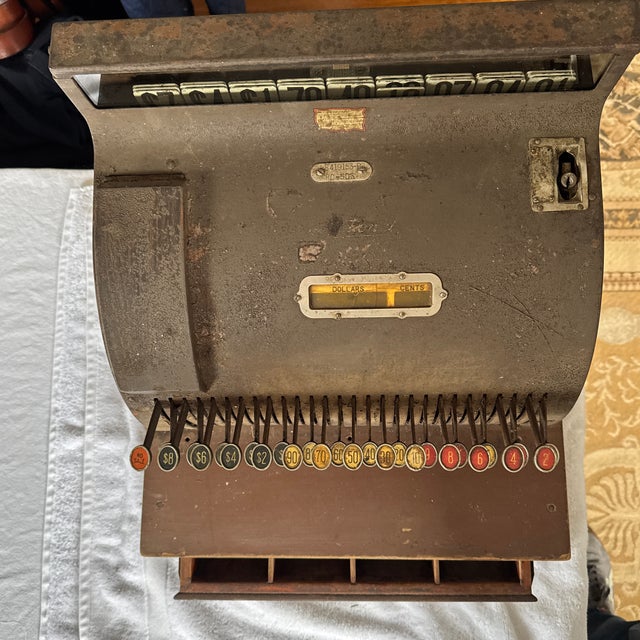 National Cash Register Co. Antique Cash Register For Sale - Image 4 of 15