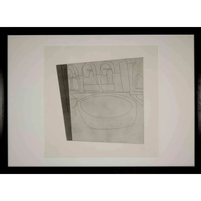 Ben Nicholson, Torcello II, Etching, 1967 For Sale