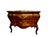 Wood Mid 20th Century John Widdicomb Louis XV Style Bombe Commode – French Provincial Curved Chest of Drawers With Cabriole Legs & Brass Hardware For Sale - Image 7 of 16