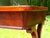 Antique Mahogany Empire Victorian Gothic Revival Trestle Lyre Nightstand Table For Sale - Image 17 of 18