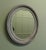 Victorian Oval Overpainted Wall Mirror For Sale - Image 3 of 8
