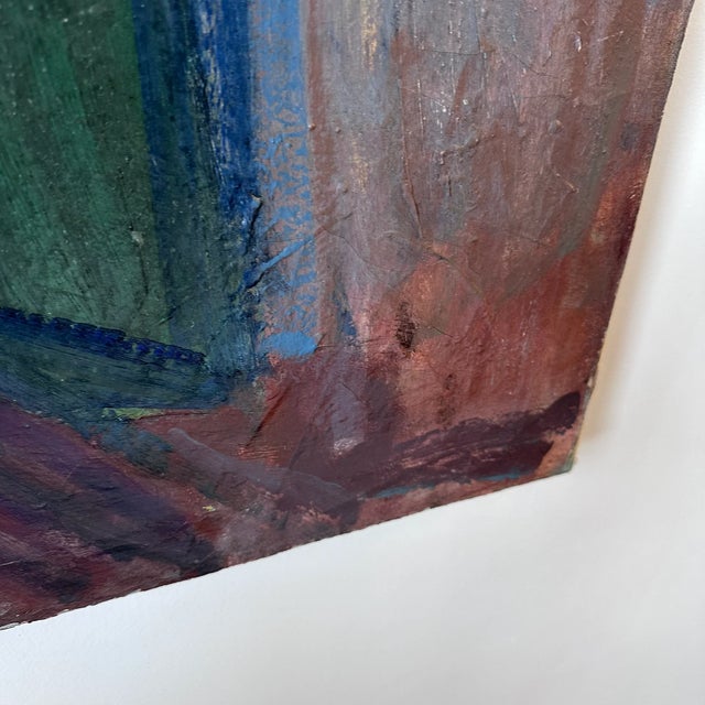 Mid 20th Century Jason Berger Oil on Canvas For Sale - Image 5 of 9