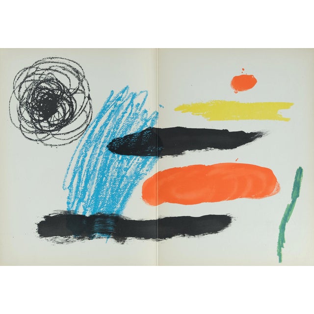 Joan Miro, Obra Inedita Recent IX, Lithograph For Sale