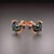 2010s Diamond Large Tahitian Pearl Earrings 14k Rose Gold Certified For Sale - Image 5 of 14