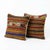 This beautiful 15'' x 16'' hand-woven Kilim pillow cover set was made from authentic Turkish kilim. The traditional flat-...