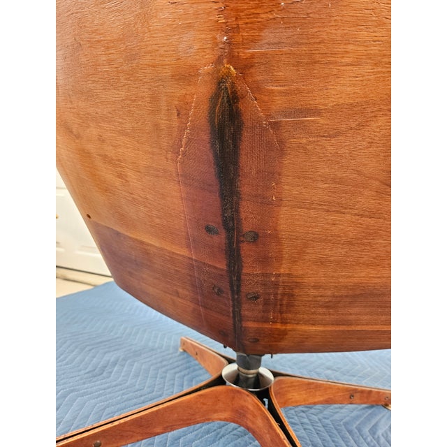 George Mulhauser Mr. Chair and Ottoman For Sale - Image 9 of 18