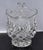 Transparent Mid 20th Century Waterford Style Boho Chic Heavy Crystal Bonbonniere Cookie Jar Bowl For Sale - Image 8 of 15