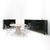 A large travertine dining table with rounded edges and sculptural base in great condition.