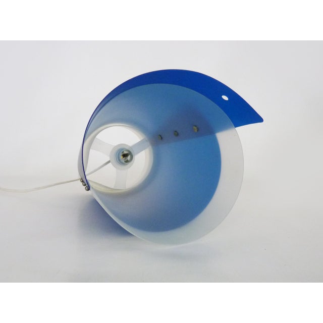 Blue Table Lamp by Samuel Parker for Slamp, 1980s For Sale - Image 8 of 11