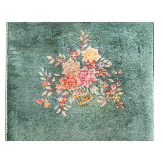 Early 20th Century Chinese Art Deco Rug For Sale In Chicago - Image 6 of 14
