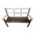 Preowned Rustic Farmhouse Architectural Window-Back Bench For Sale