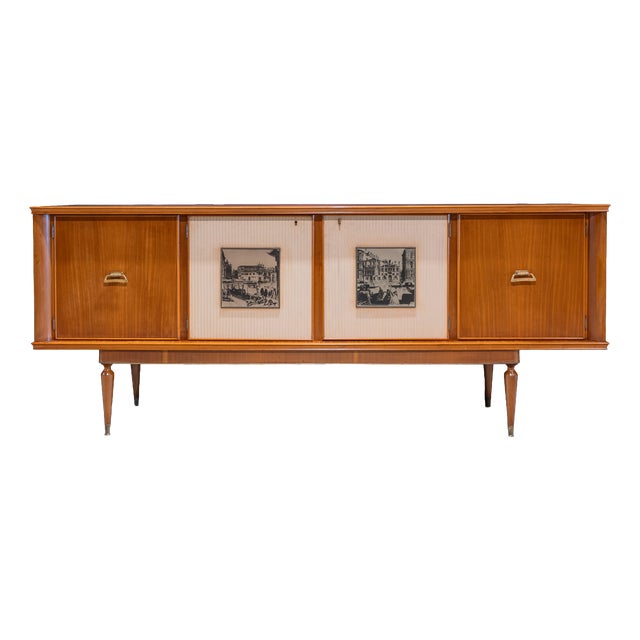 Mid-Century Italian Sideboard, 1950s For Sale