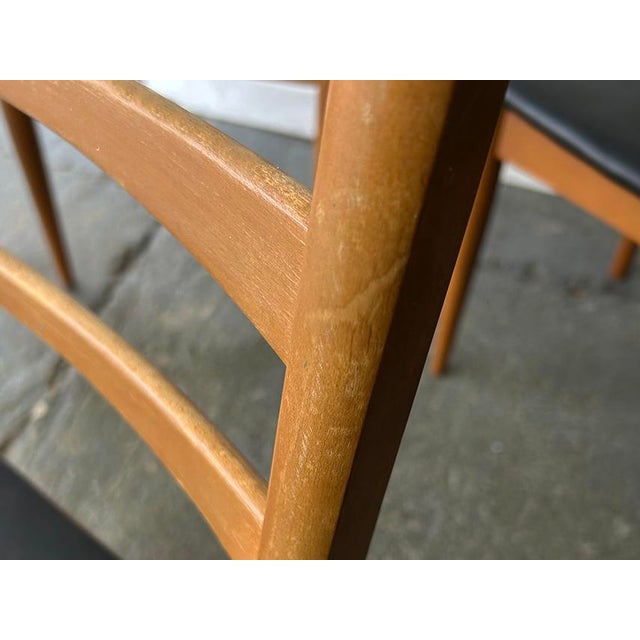 Mid-Century Dining Chairs from Schreiber Furniture, 1960s, Set of 4 For Sale - Image 6 of 11