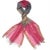 Aurora Hot Pink/Slate Blue Chevron Scarf For Sale - Image 4 of 4