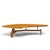 John Keal for Brown Saltman Model 92 Mid Century Outrigger Coffee Table This coffee table measures: 65.5 wide x 29.25 deep...