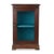 Wood Showcase Cabinet or Bedside Table in Patinated Wood For Sale - Image 7 of 7