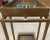 Brass Crate & Barrel Echo Modern Industrial C-Table in Antique Brass Finish With Mirrored Glass, Imar-199-Cb For Sale - Image 8 of 12