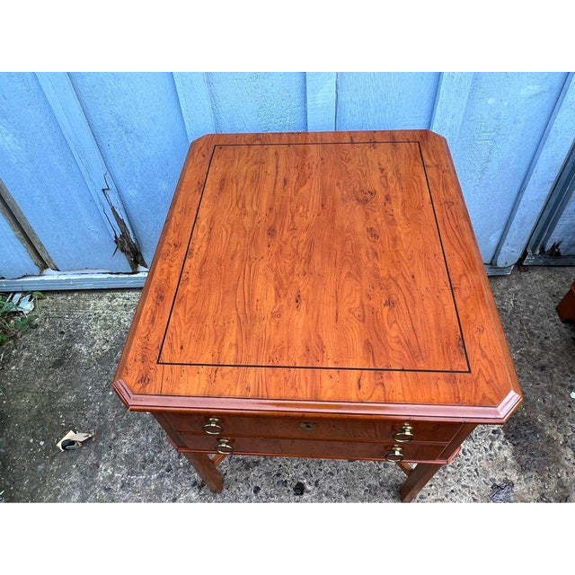 Drexel Heritage Yorkshire 1 Drawer Bedside Table | Chairish