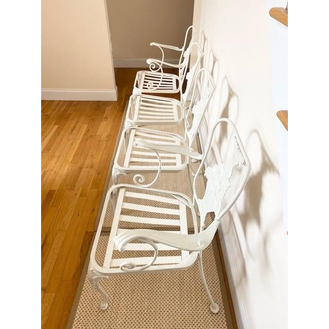 1950s Set of 4, Russell Woodard Dining Chairs, For Sale - Image 5 of 12