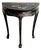 1960s-70s Black Asian Style Demilune Table For Sale