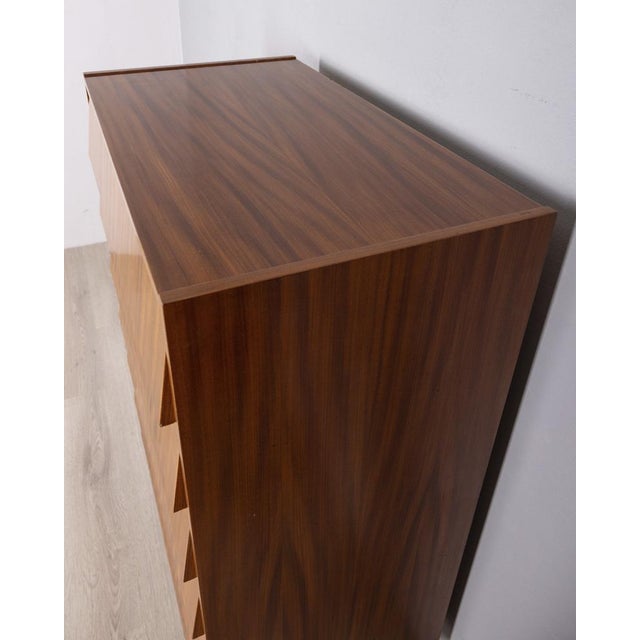 Vintage Teak Chest of Drawers, Italy, 1960s For Sale - Image 10 of 11