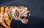 Vintage Leather Sculpture Depicting a Tiger, Italy, 1970s For Sale - Image 4 of 11