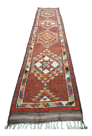 Vintage Turkish Herki Nomads Runner
