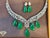 Gia Certified 145ct No Enhacement Emerald & 45 Ct Diamond Necklace Suite For Sale In New York - Image 6 of 8