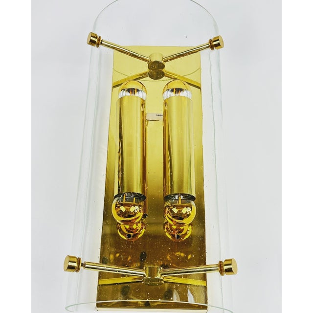 Vintage Wall Light from Glashütte Limburg, 1970s For Sale - Image 4 of 12