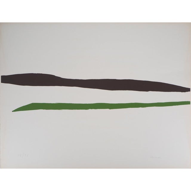 Jean-Luc Herman, Wave, Original Silkscreen For Sale - Image 5 of 5