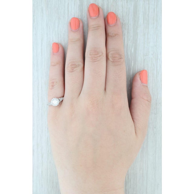 Gemstone Information: - Natural Diamond - Carats - 0.52ct Cut - Round Brilliant Color - F Clarity - I2 GIA - 2205006079 -...