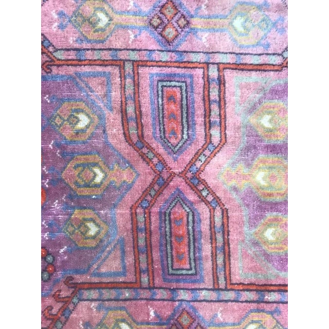 Vintage Turkmen Rug For Sale - Image 12 of 15