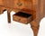 Wood George II Walnut and Featherbanded Chest on Stand For Sale - Image 7 of 9