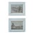 Vintage Guy De Neyrac Framed Print Set 1950s Paris France Place De La Concorde - a Pair For Sale